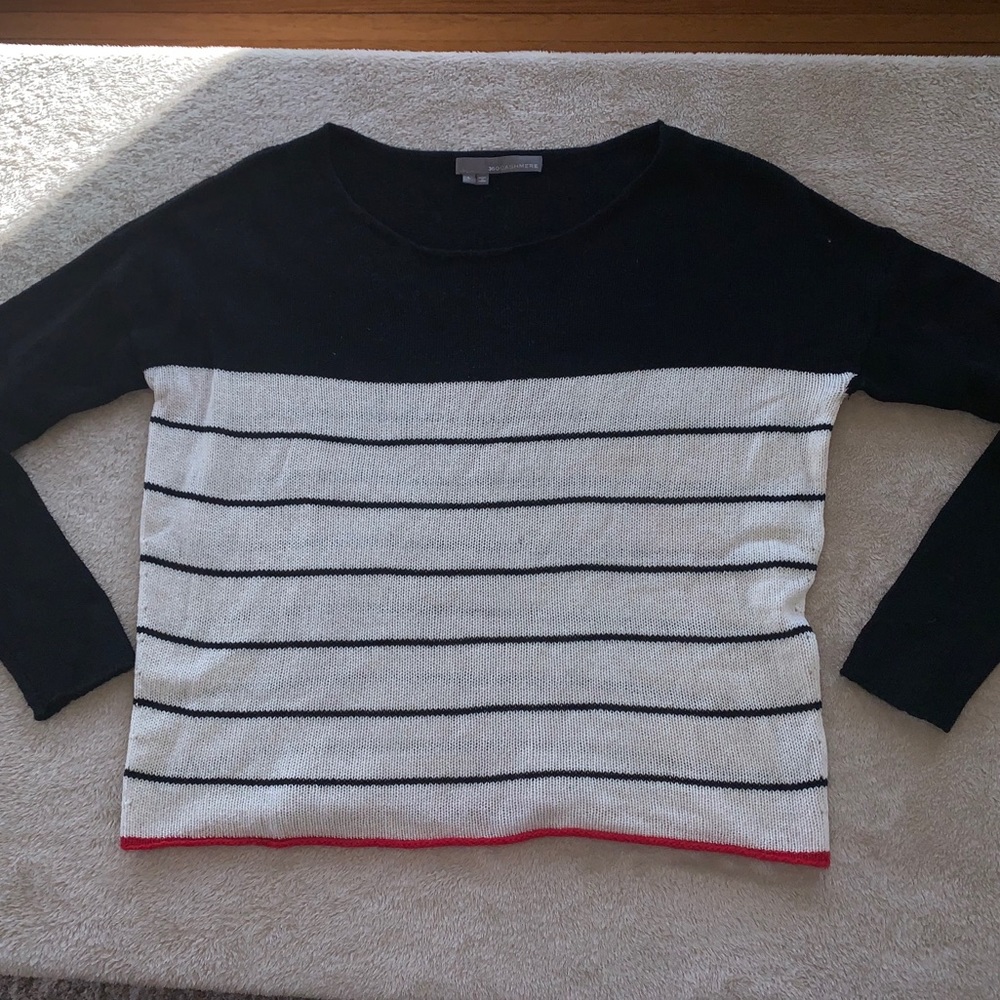 360 Cashmere Striped Sweater